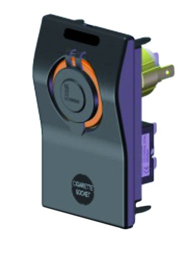 Einzell wirkende Schalttafel  60x100mm  Sigarettenanzünder Anschluß