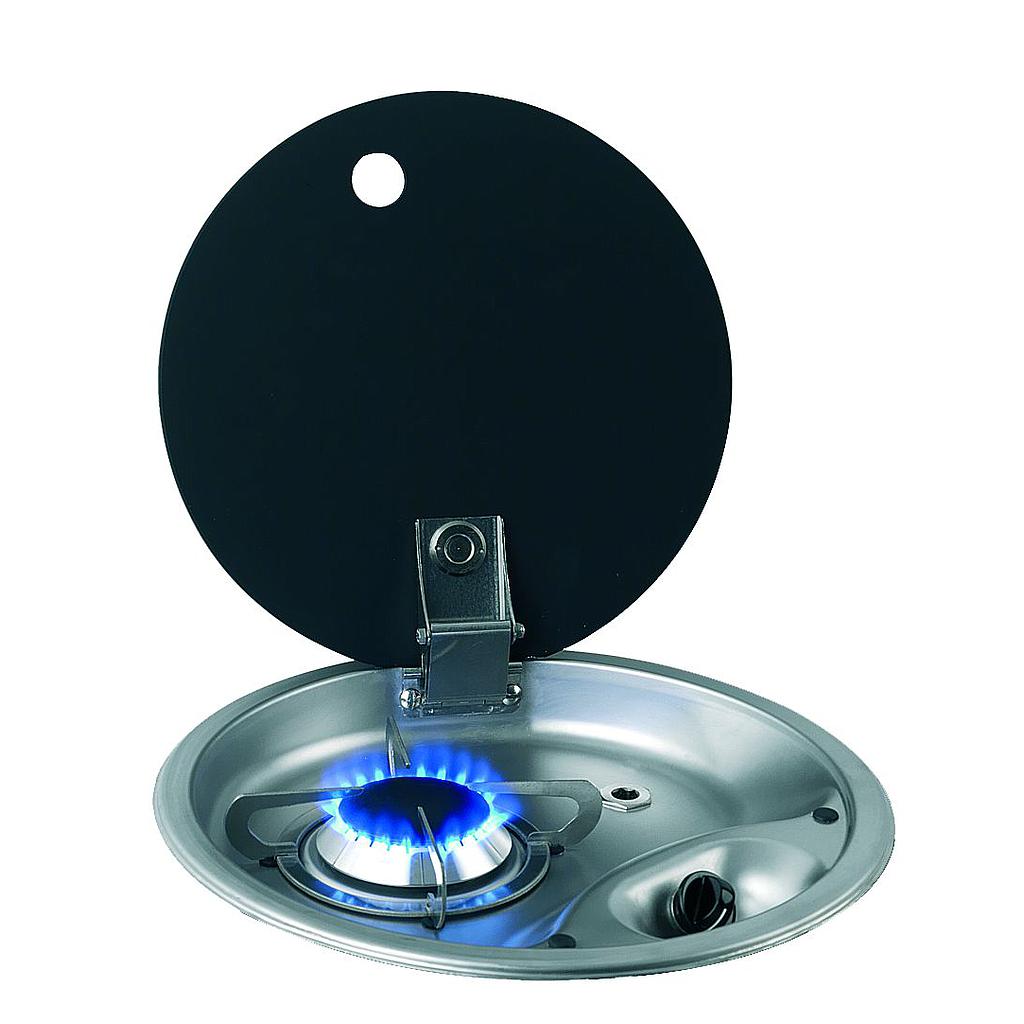 Gaskocher rund mit Abdeckplatte   Ø340x80mm