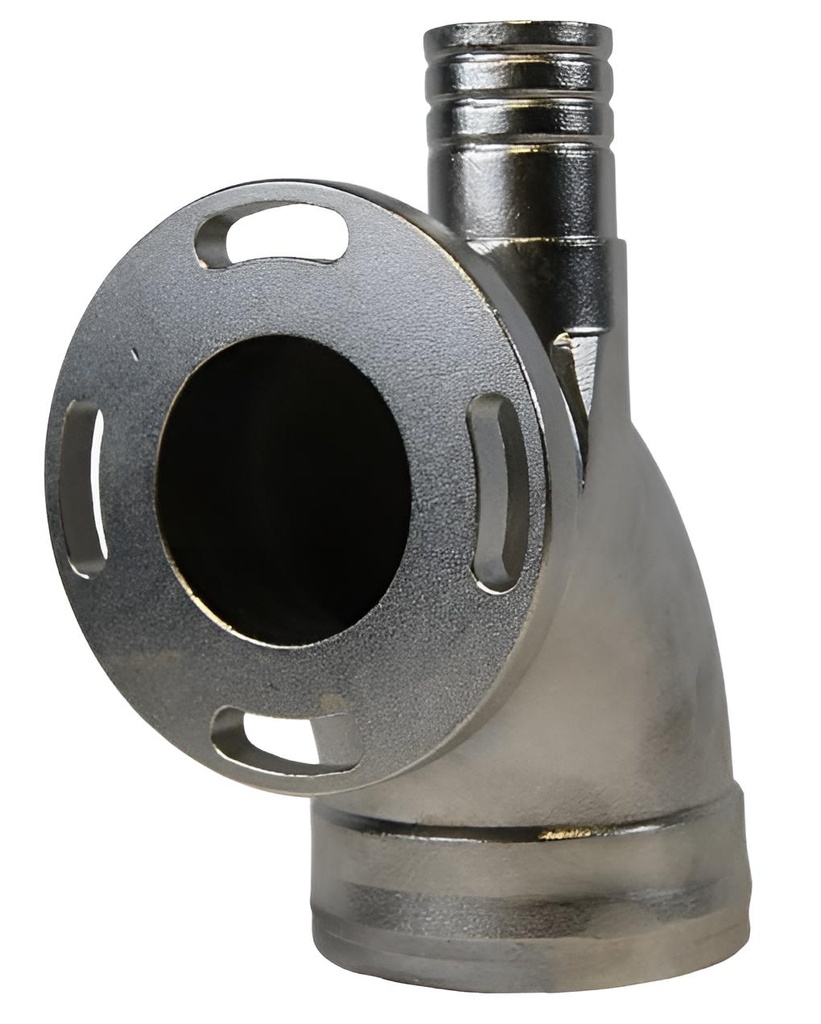 Abgasknie passend für Yanmar 4LHA Edelstahl