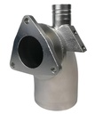 Abgasknie 119181-13500 passend für Yanmar Edelstahl