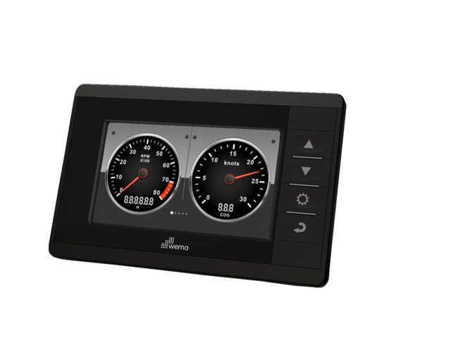 Wema NMEA2000 Multi-Funktions-Display 4,3inch
