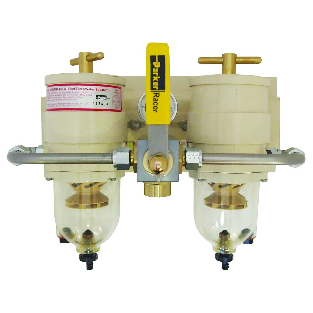 Heavy Duty "Turbine" Dieselfilter doppelt 454 L/h