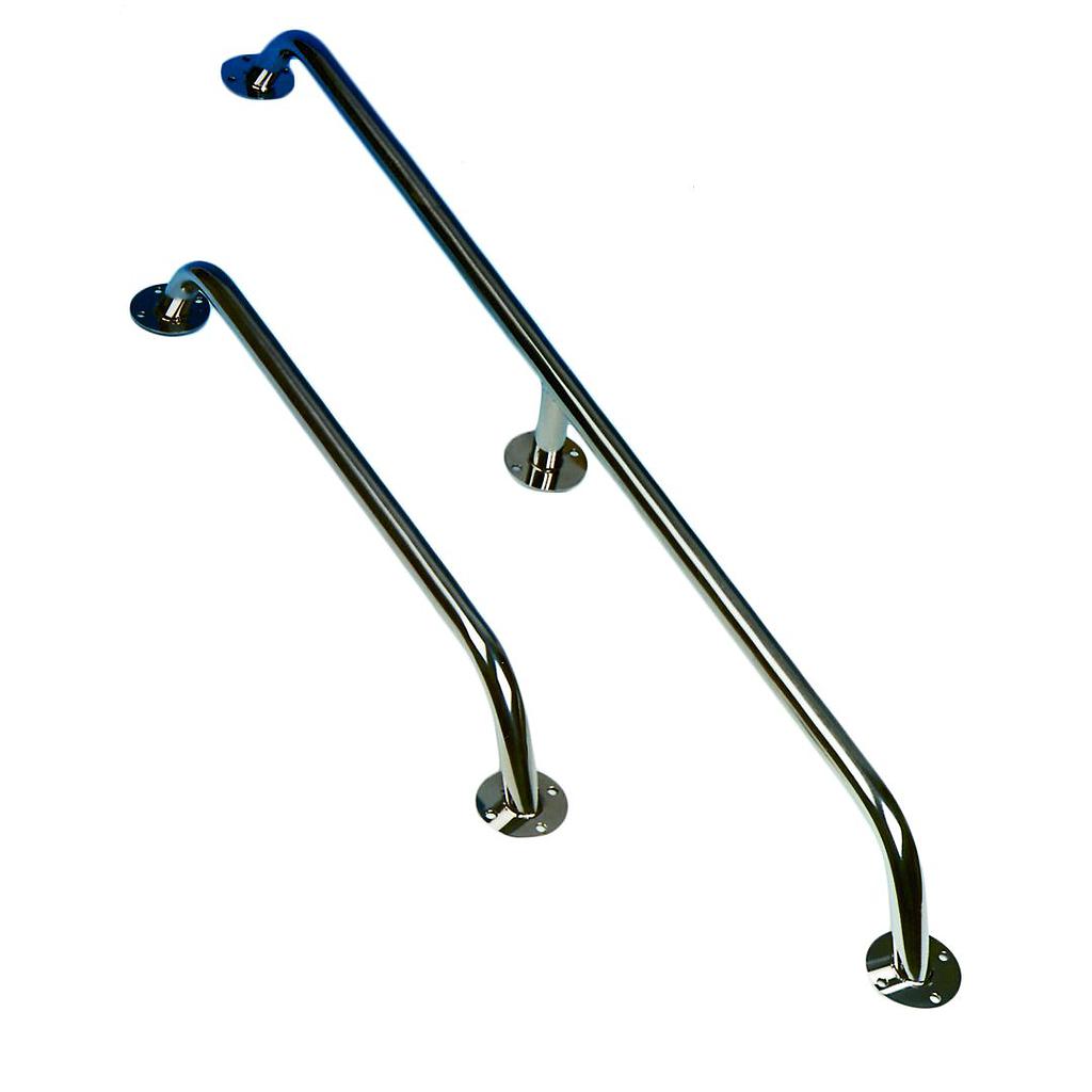 NIRO Handlauf  Ø20mm  H=55mm  L=600mm