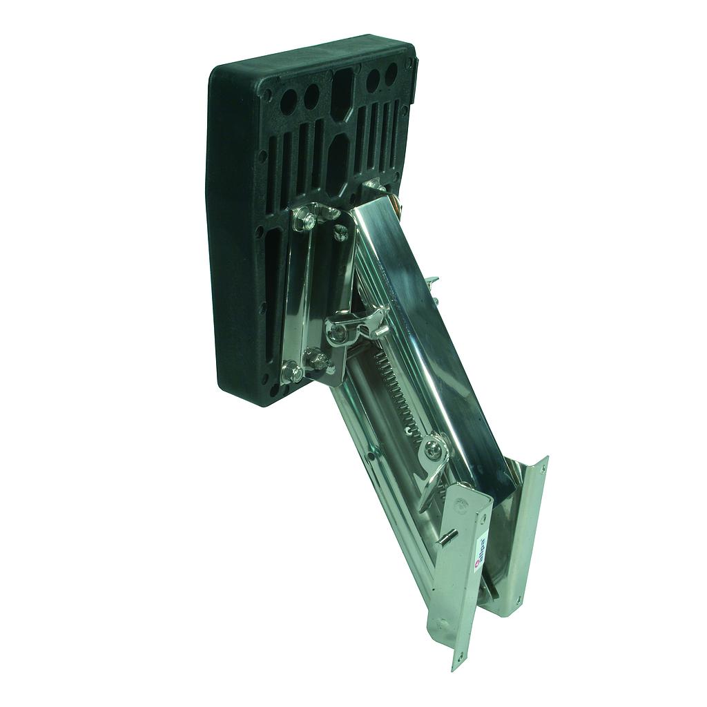klappbarer Hilfsmotorenhalter / Motorenhalter bis 30 kg Niro