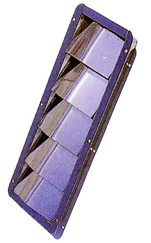 Niro Lüfterblech / Serie Louvre 328 x 112 x 27 mm