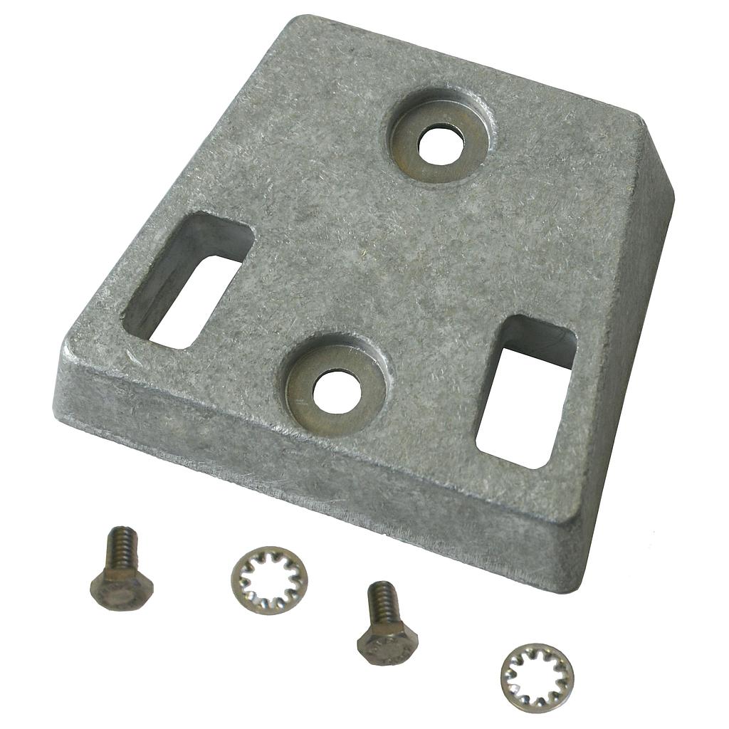 Navalloy Anode Transom Mount
