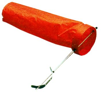 Windsack aus NIRO mit Nylonsack