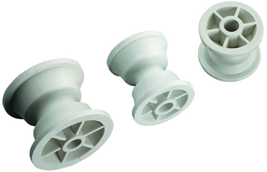 Ersatz Nylon Ankerrolle  Ø54mm  B=48mm  Stift Ø12mm