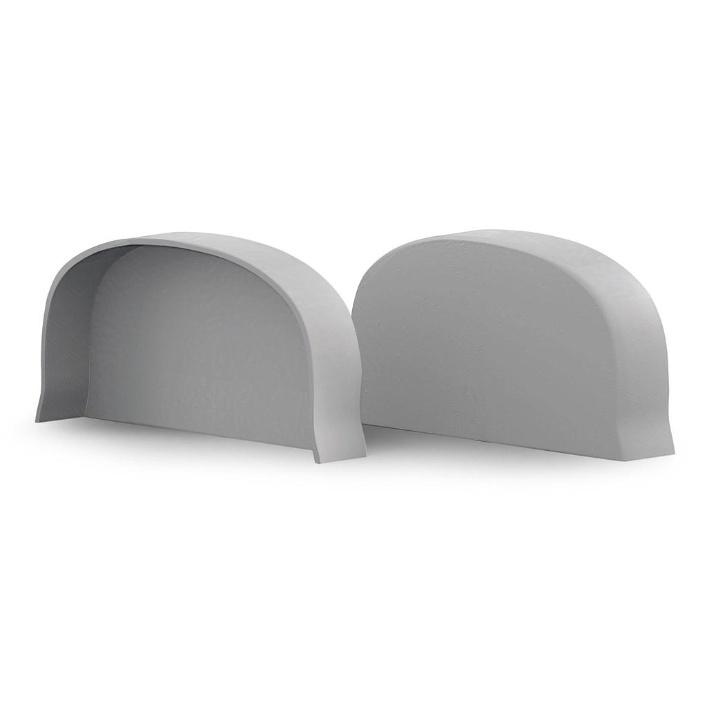 Kunststoff Endkappe “BUMPER” grau