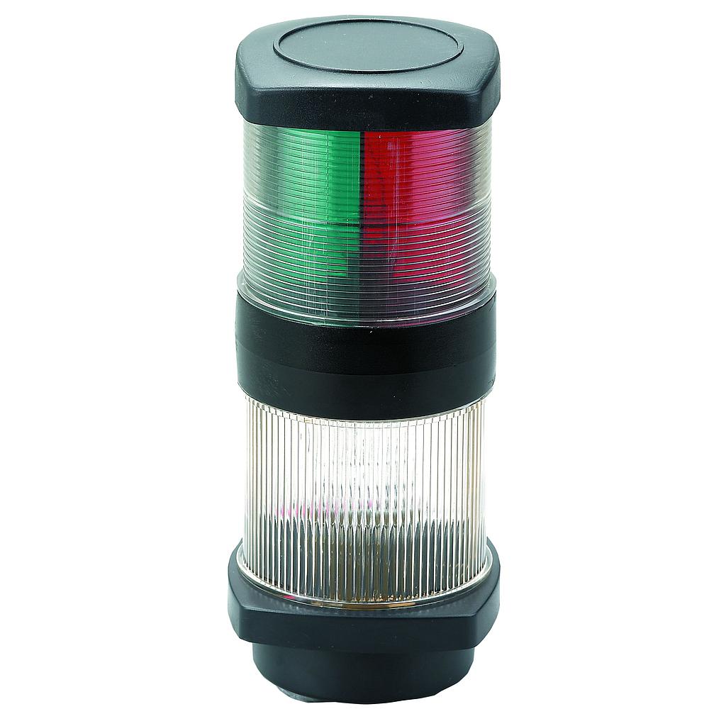 Positionslaterne  3-Farbe (& Reit Licht)  12V/1x10W & 1x25W