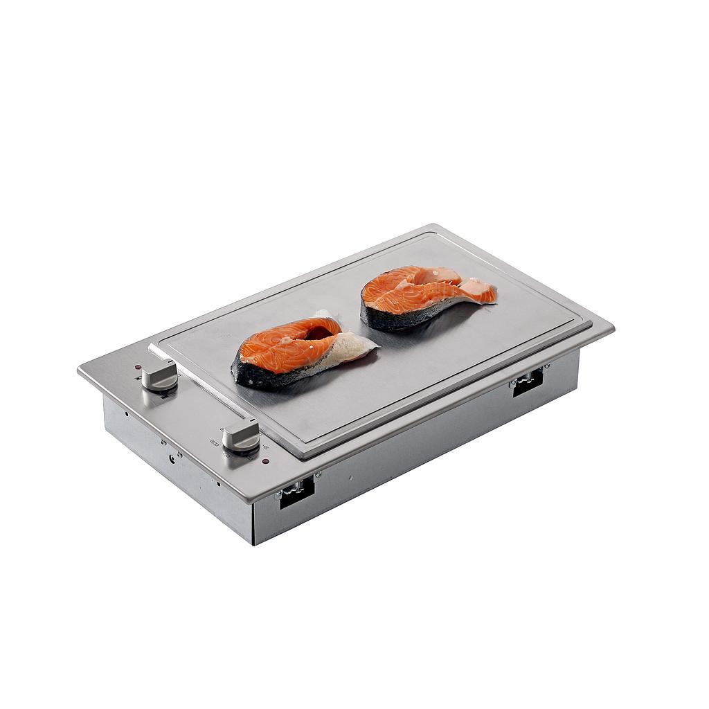 Elektrische teppanyaki backplatte  510x305x85mm
