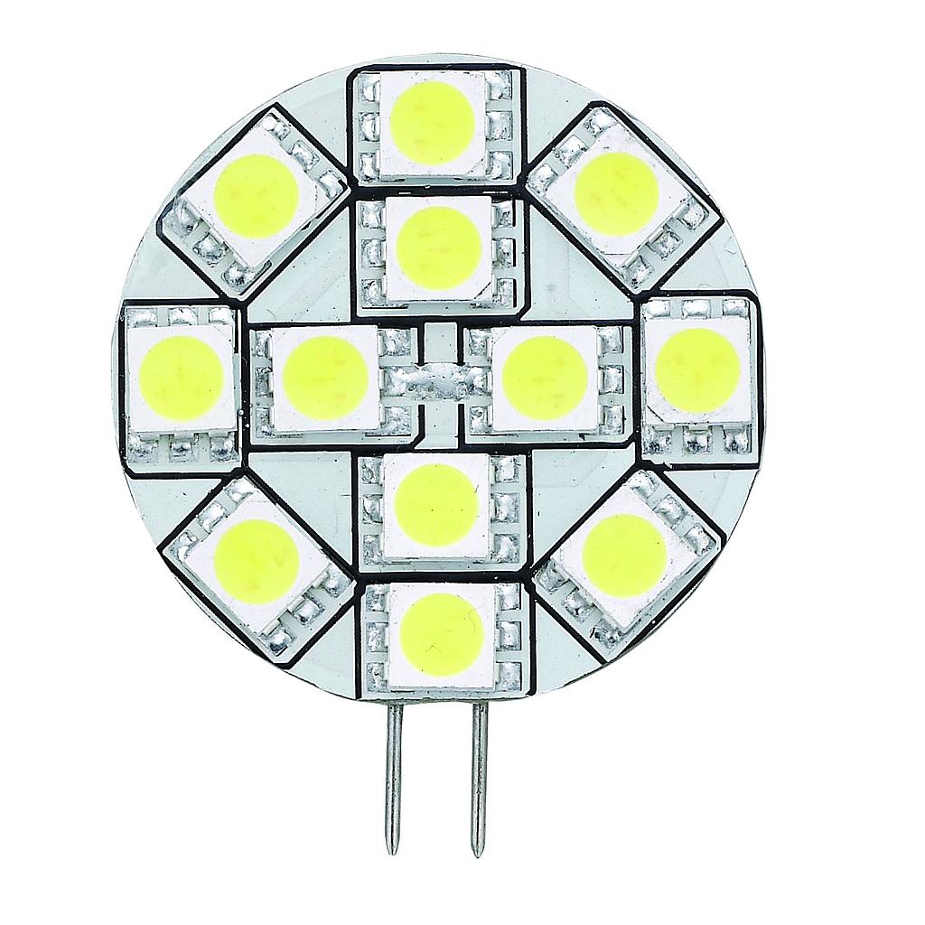 G4 LED-ersatzlampe  seitlich  Ø31mm  12x0 2W  (2 5W) / 10-30V