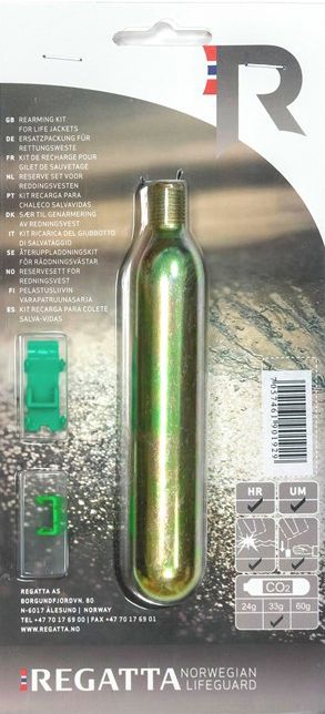 Ersatzpatronen  in Kombination mit 031212 Ersatz-set für Regatta Automatische Rettungsweste “WestSafe 170N” (031235)