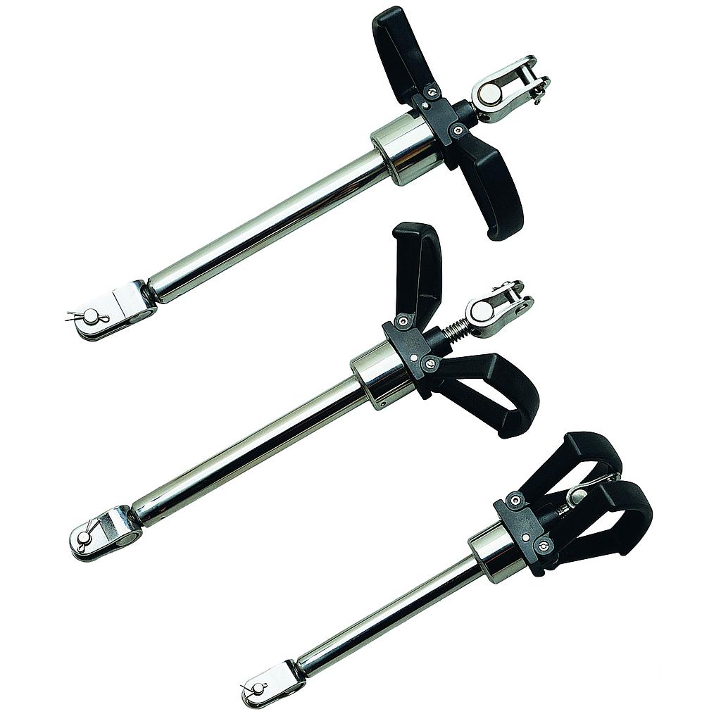 NIRO Stagspanner mit Aluminium Klappgriffen  max. Stag Ø8mm