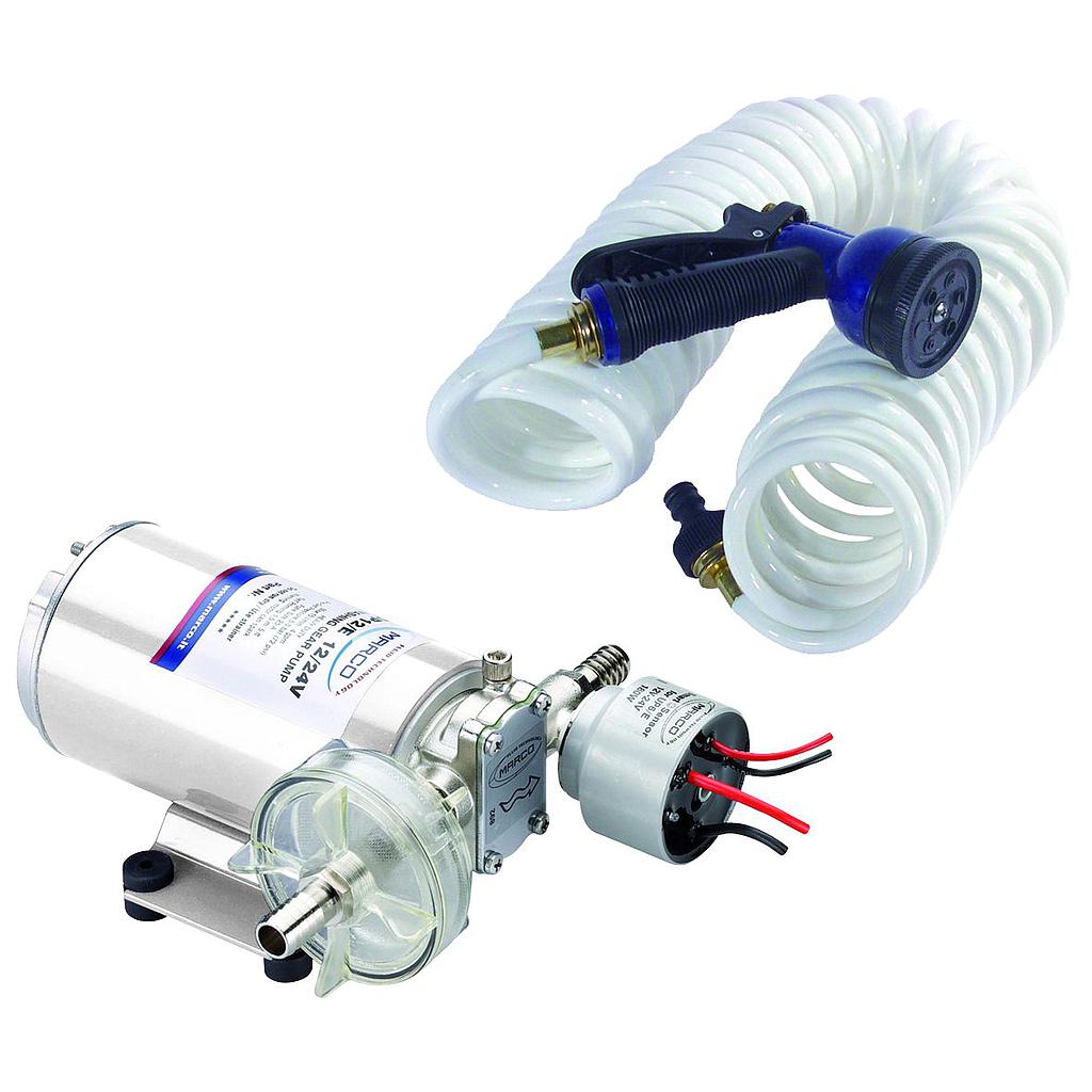 Wasserdrucksystem mit Deckwaschsatz