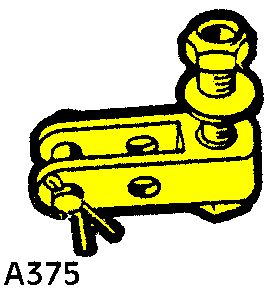Gabel für Steuerkabel mit Loch