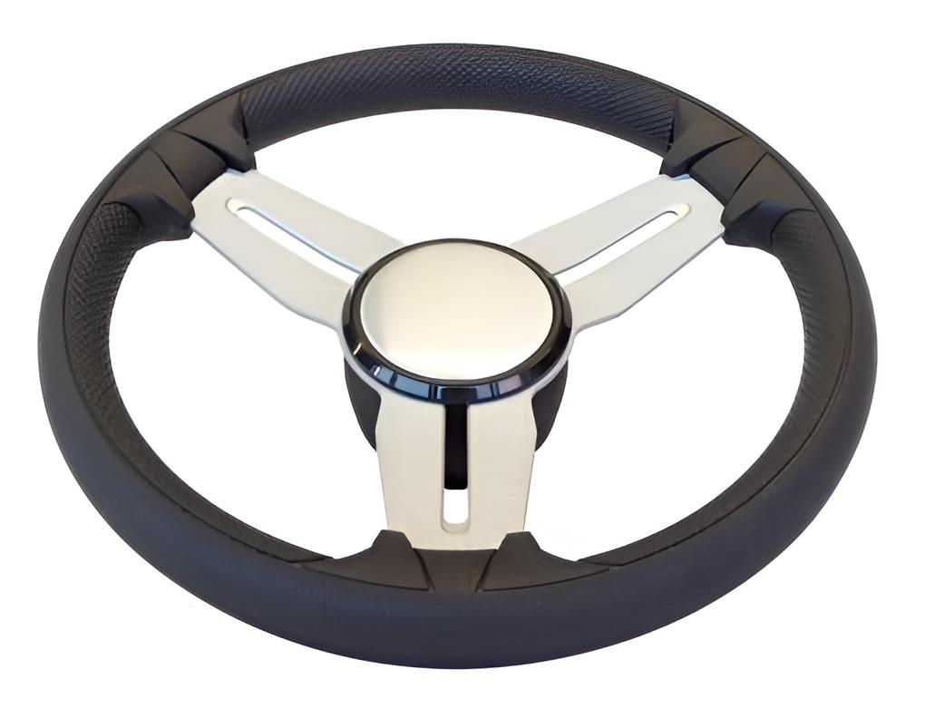 350 mm Gussi Steuerrad 015A Schwarz