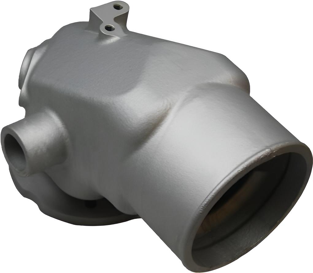 Abgasknie passend für Yanmar 6LY Edelstahl