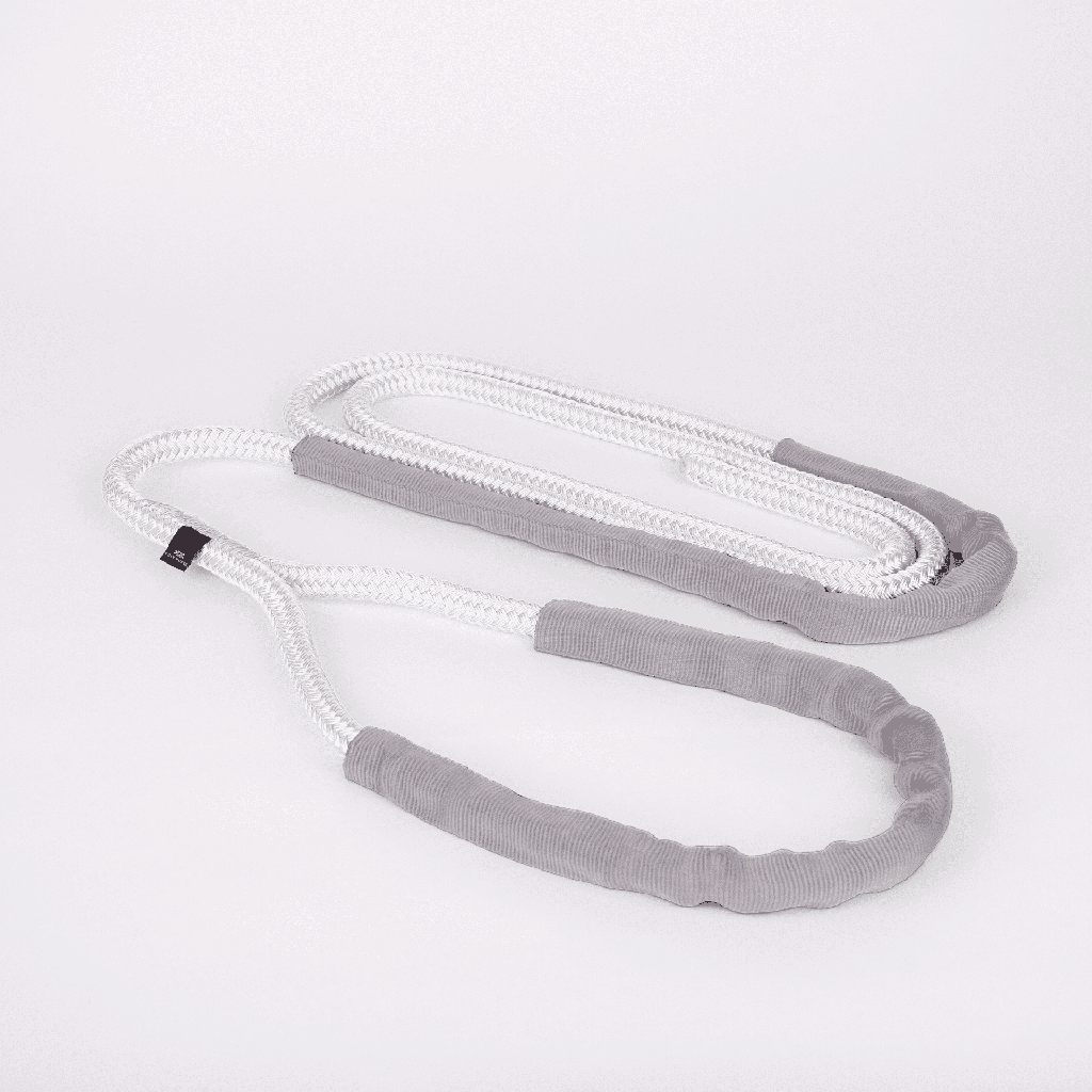 Poly Ropes Storm X Ø 12 mm Länge 6 m Festmacherleine weiss/grau