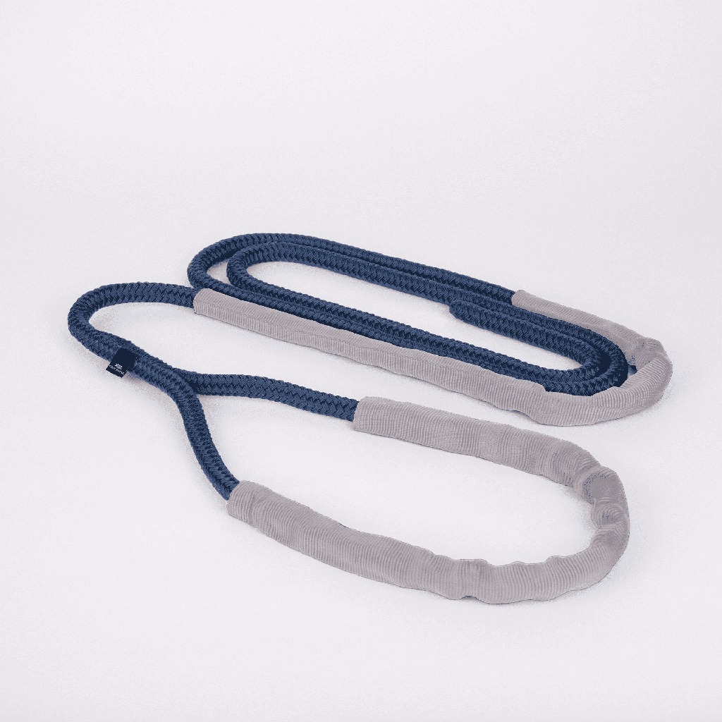 Poly Ropes Storm X Ø 18 mm Länge 10 m Festmacherleine navy/grau