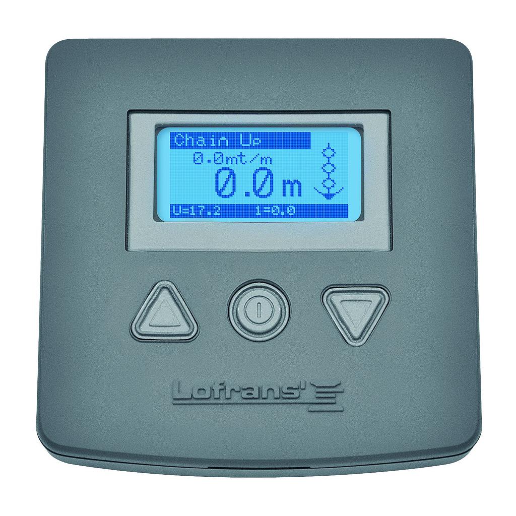 Lofrans Einbau Bedienpanel mit Kettenzähler  Modell Iris ( 12V/24V )
