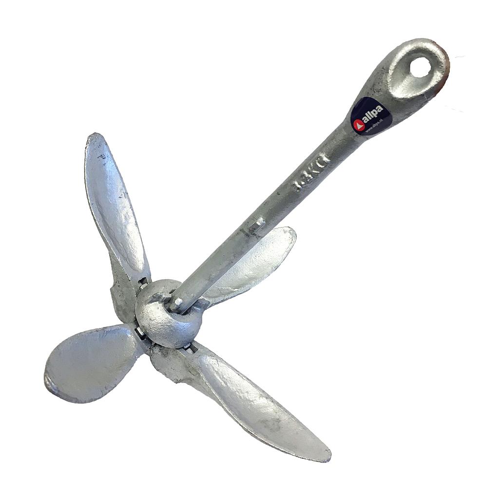 Feuerverzinkte Faltanker  0,7kg