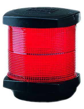 Hella Serie 2984 - Signallaterne rot - schwarzes Gehäuse