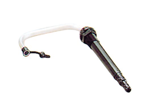 Wasserauslauf mit Stopfen