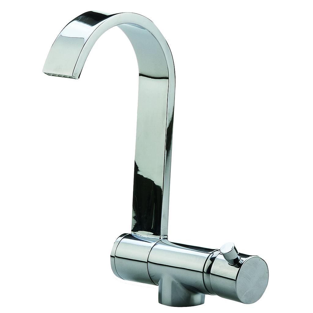 Verchromter Mischhahn
