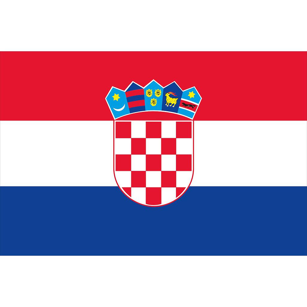 Kroatische Flagge  20x30cm