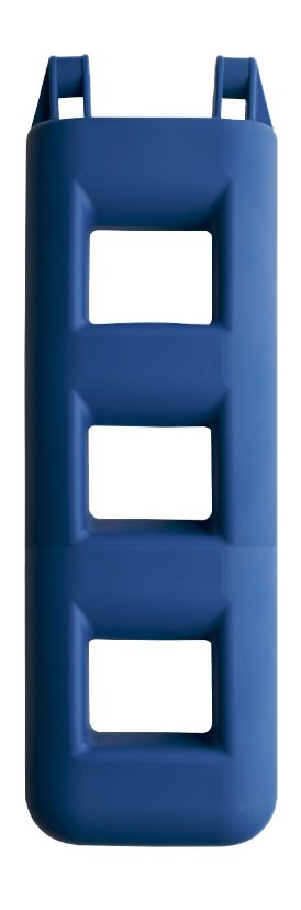 Treppenfender 3-Stufen  250x120x750m  4 0kg  Blau