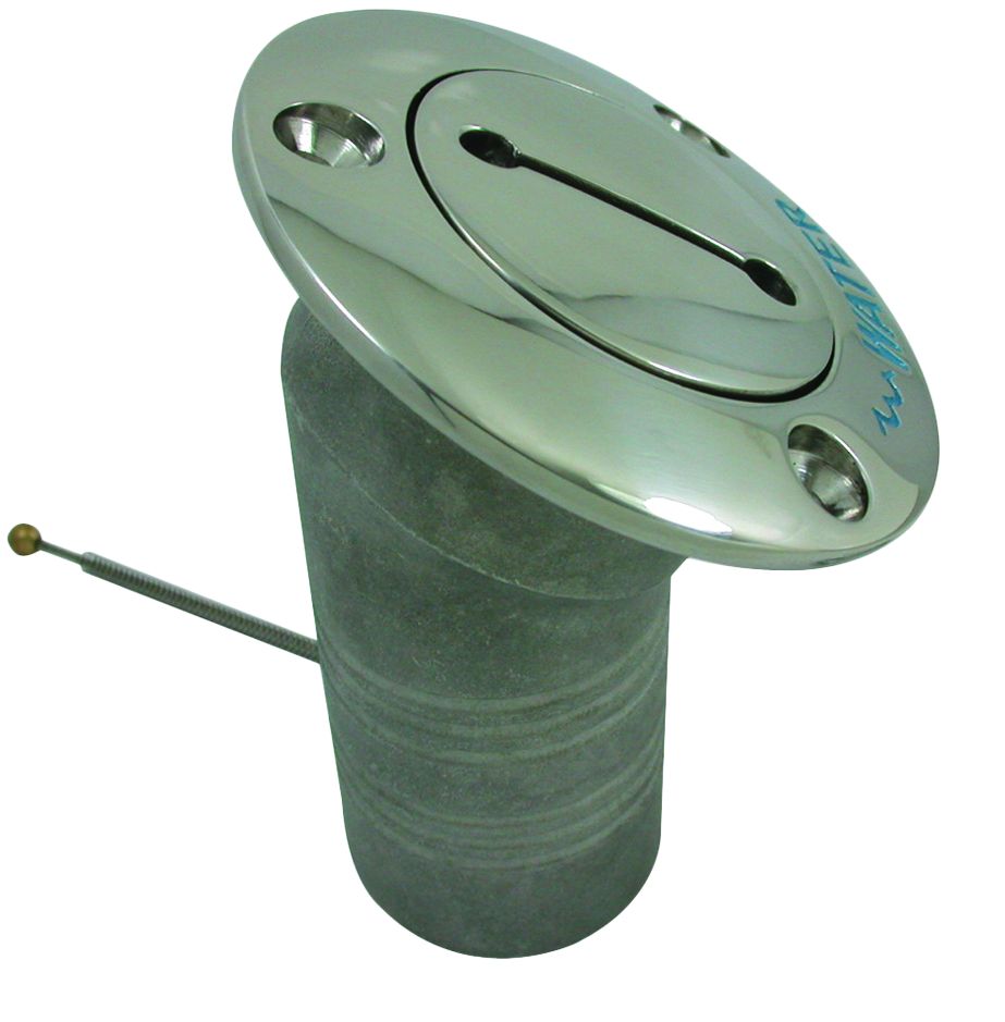 Dekvuldop 'Gas' 30° RVS 38mm