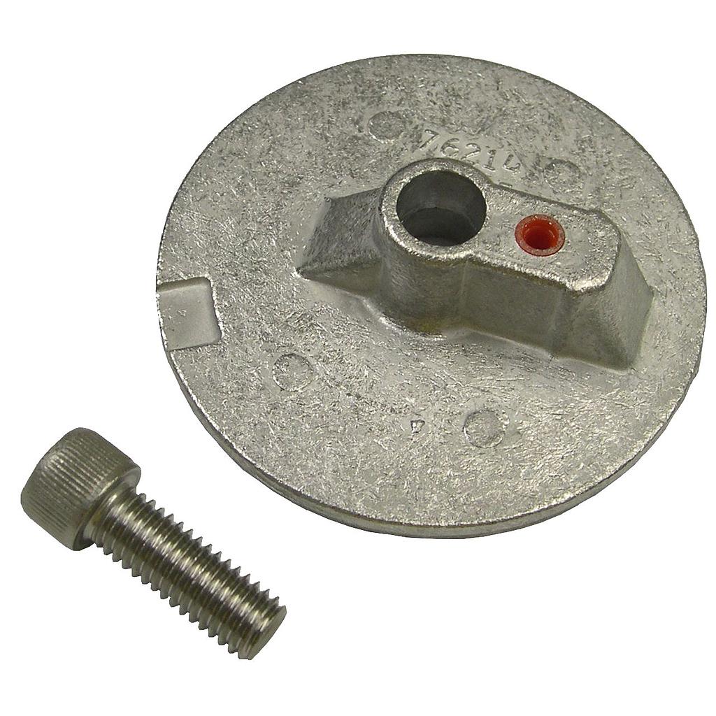 Mercury Aluminium Anodes Navalloy Trim Tab Anode Flat (No Thread)