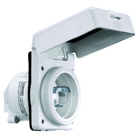 NEMA-32A-Landanschlußstecker  Kunststoff  230V