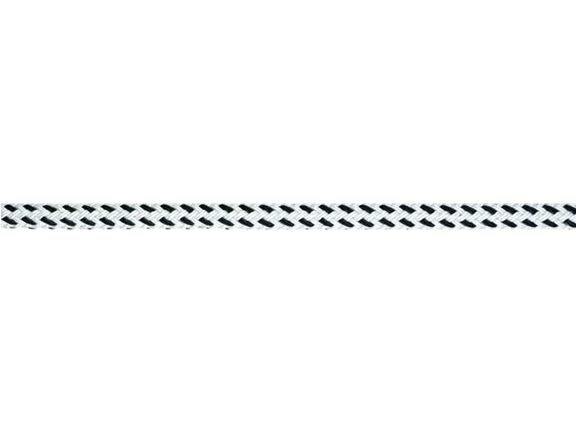 Liros 12mm Porto Festmacher- und Ankerleine weiß/schwarz 1 Meter