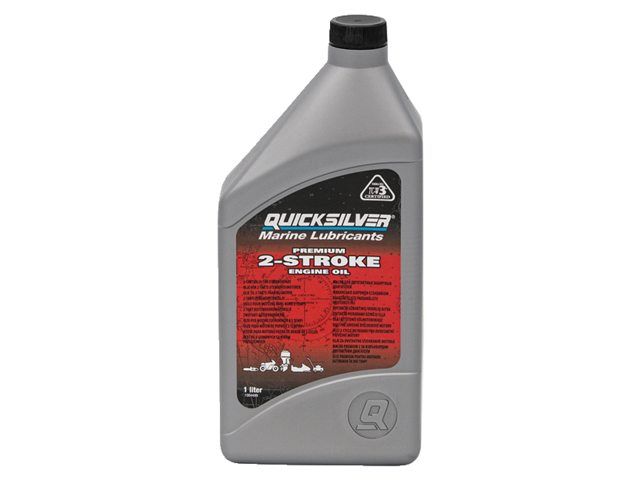 Quicksilver Premium 2 Takt Motoröl TC-W3 1 Liter 8M0205370
