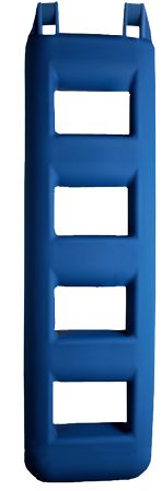 Treppenfender 4-Stufen  250x120x950m  5 0kg  Blau