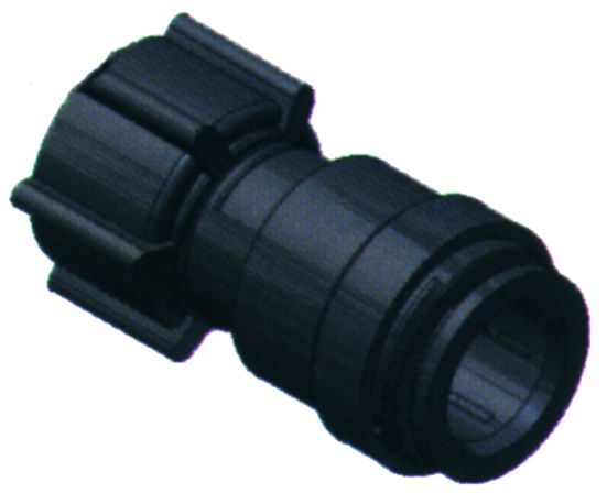 SeaTech Quick-Connect Verbindungsstück  Ø15mm x 1/2 NPS  Wirtel mit innengewinde"