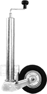 Stützrad, 200 x 60 mm, vollaut Ø 60 mm, Bauhöhe 470 mm