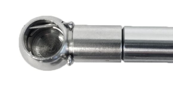Einzelne Connector 10mm Satz Niro 316 M8 für Gasfeder (Satz von 2)