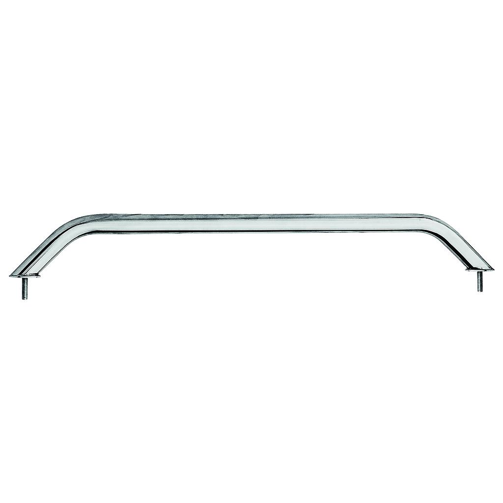 NIRO Handlauf mit M8-Gewindestifte  Ø22mm  H=105mm  L=300mm