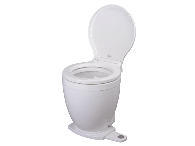 Jabsco 58500-0024 Lite Flush elektrische Toilette 24V Fußschalter