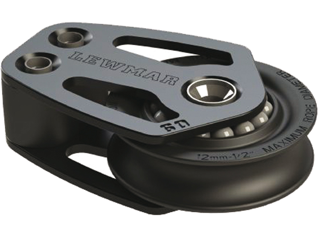 Lewmar HTX Fussblock 1 scheibig 60mm 29196061