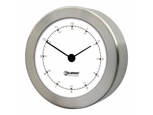 Uhr 100mm Edelstahl
