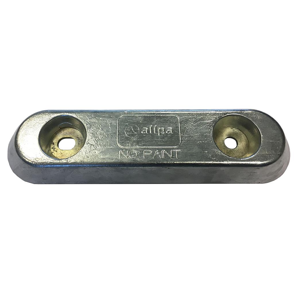 Rumpfanode Bolzenmontage Aluminium 140 mm