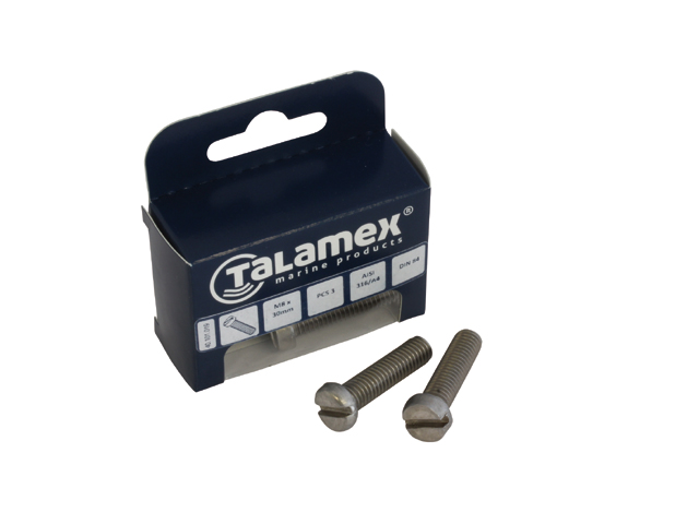 Zylinderschraube mit Schlitz M4x40 (8)