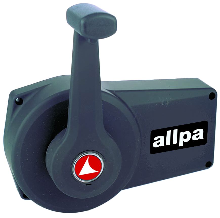 Schakelkast  A90 zijmontage opbouw met lock zwart