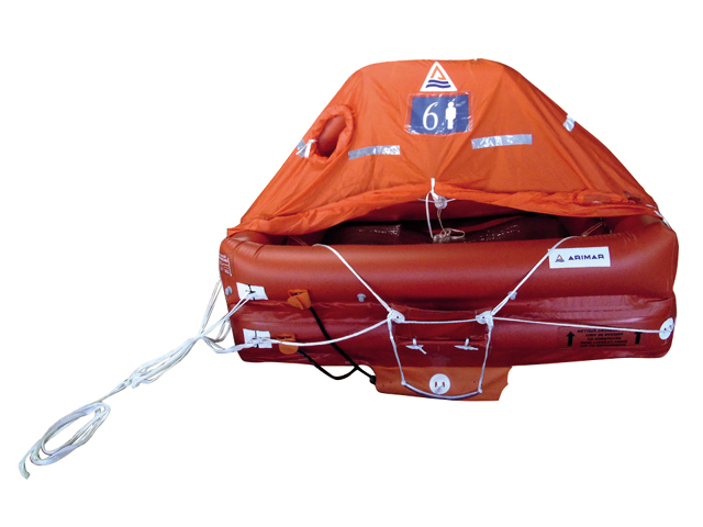 Rettungsinsel Sea World L 4Pers Tasche