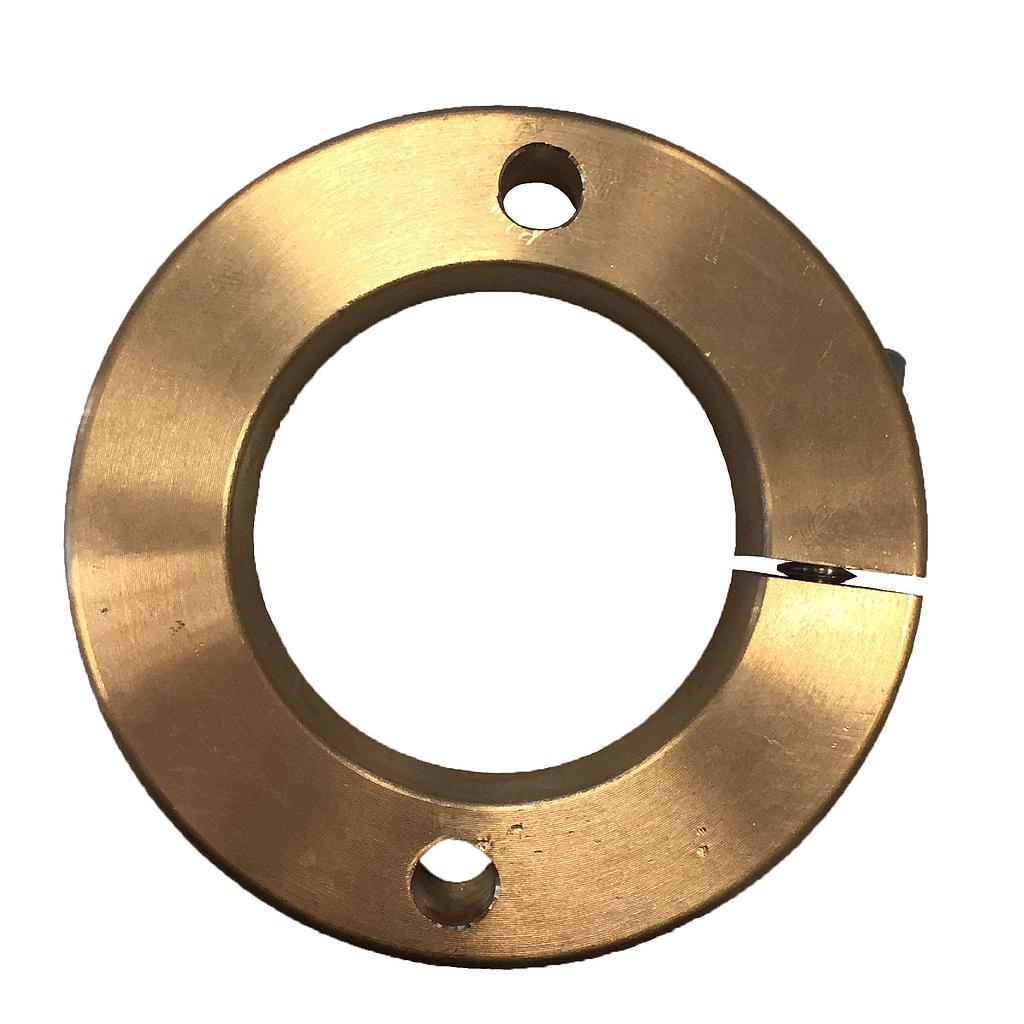 Montageflens voor Schroefaskoker  D,55mm  (voor as D,40mm)