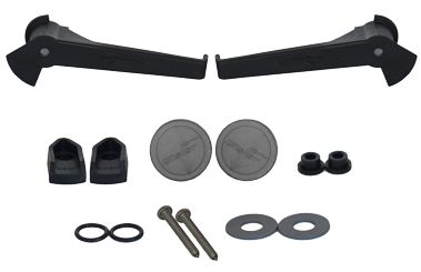 Goïot Tradition Plastik Interieurhebel  inkl. Montageset ( grau )